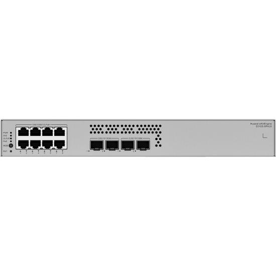 Huaweı Ekıt S310s-8p4jx 8 Port 10/100/1000 8 Port Poe 2 X 2.5ge Sfp + 2 X 10g Sfp+ 128w L2+ Cloude Yönetilebilir Rack Mo
