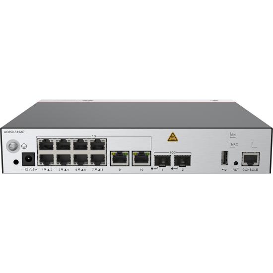 Huaweı Ekıt Ac650-512ap 10 Port 2 X 10g Sfp+ Wıreless Controller