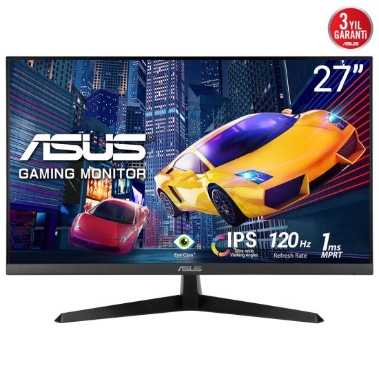 Asus Vy279hgr 27’’ 1ms 120hz 1920x1080 Vga/hdmı Vesa Full Hd Led Monıtor