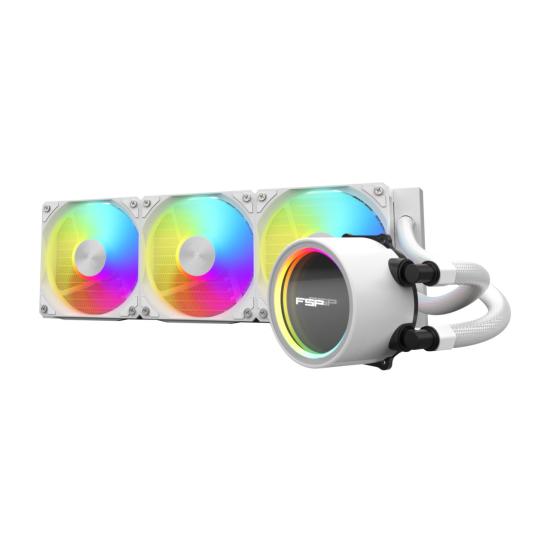 Fsp Ae36-w Beyaz 360mm 1851p/1700p/am5/am4 Sıvı Soğutmalı Cpu Fan Rgb