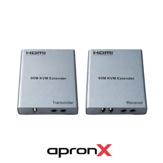 Apronx Apx-usb60m Cat5e/cat6 60m Hdmı-usb-ır Extender
