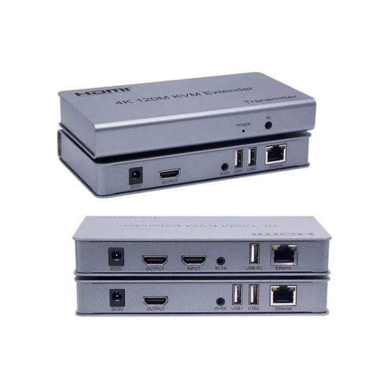 Apronx Apx-120m Cat5e/cat6 120m 4k Hdmı-usb-ır Extender