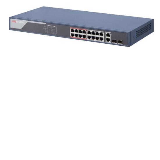 Hıkvısıon Ds-3e1318p-sı 16 Port 10/100 16 Port Poe 2 Port Uplınk 230w Yonetılebılır Swıtch