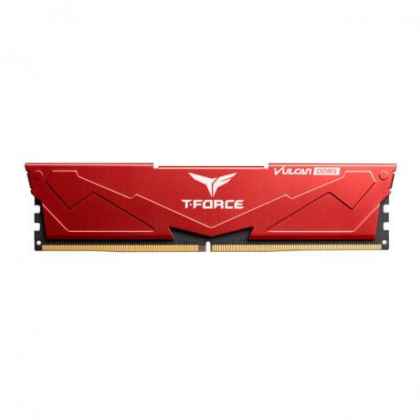 Team T-force Vulcan Red 16gb 6000mhz Ddr5 Gamıng Pc Ram Flrd516g6000hc38a01