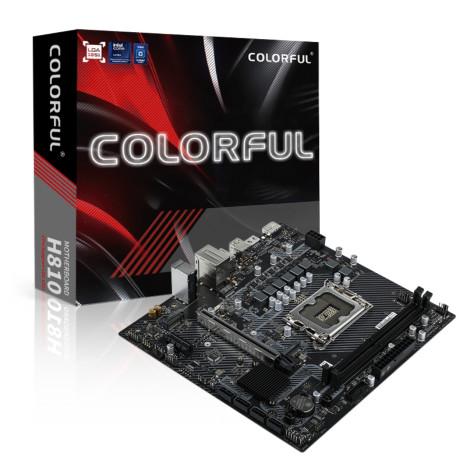 Colorful H810m-t V20 H810 2x Ddr5 Dp/hdmı 2x M.2 1xglan Usb3.2 1851p Anakart