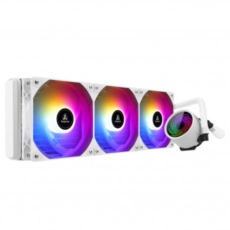 Segotep Bevere Beyaz 360mm 1851p/1700p/am5/am4 Sıvı Soğutmalı Cpu Fan Argb