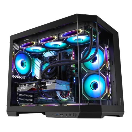 Segotep Lumi 3t 750w 80+ Br Gen5 6x12cm Argb Fan E-atx 1xusb2.0/1xusb3.0 Siyah Gamıng Kasa