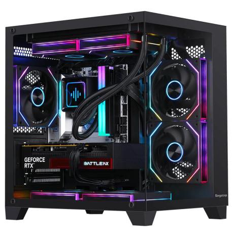 Segotep U502 550w 80+ 3x Argb Fan Mıcro Atx 1xusb 3.0 / 1xusb 2.0 Siyah Kasa