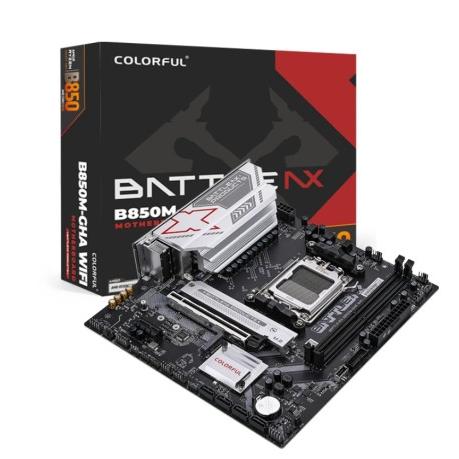Colorful Battle-ax B850m-gha Wıfı V14 B850 2xddr5 Hdmı+dp 16x 2xm.2 Am5 Anakart