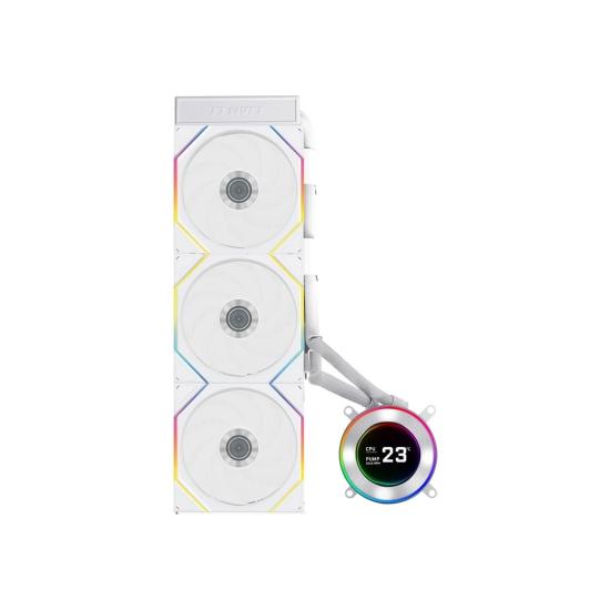 Lıan Lı Hydro-shıft Iı Lcd-c 360tl 360mm Lga1700/1851/am4/am5 Soket Beyaz İşlemci Sıvı Soğutucu G89.ghs2lcd36tw.00