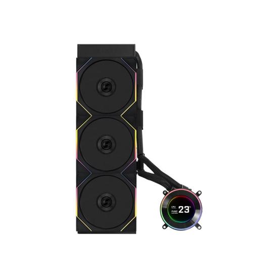 Lıan Lı Hydro-shıft Iı Lcd-c 360tl 360mm Lga1700/1851/am4/am5 Soket Siyah İşlemci Sıvı Soğutucu G89.ghs2lcd36tb.00