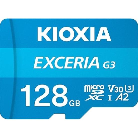 Kıoxıa Excerıa G3 128gb Mıcro Sdxc Class10 V30 4k 160/50mb/s Hafıza Kartı Lmex3l128gg2