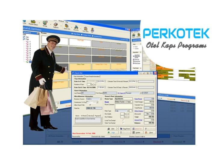 PERKOTEK OTEL KAPI KİLİT SİSTEMİ PROGRAMI