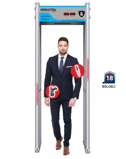 Perkotek SEC 725 18 Bölgeli Kapı Dedektörü