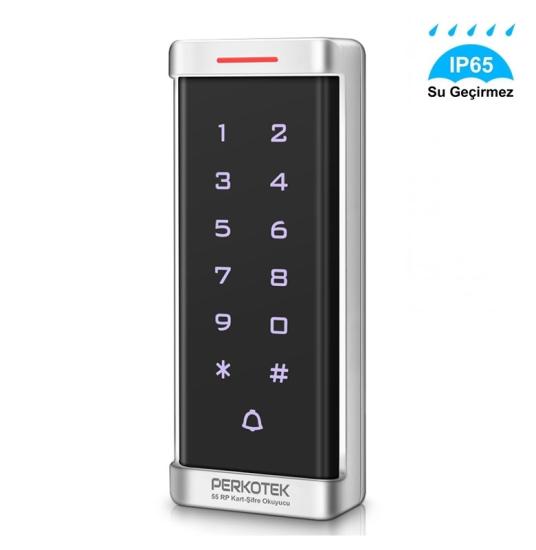 PERKOTEK 55 RP Metal Su Geçirmez Dış Mekan Kart Okuyucu IP65