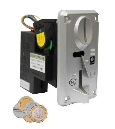 Turnike için jeton para modülü, para okuyucu