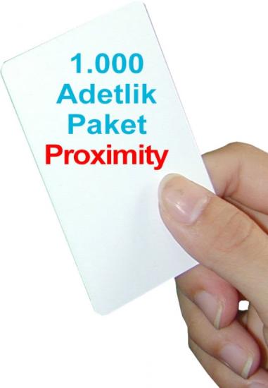 1.000 adet 1.Sınıf Proximity Kart (Seri numara baskılı)