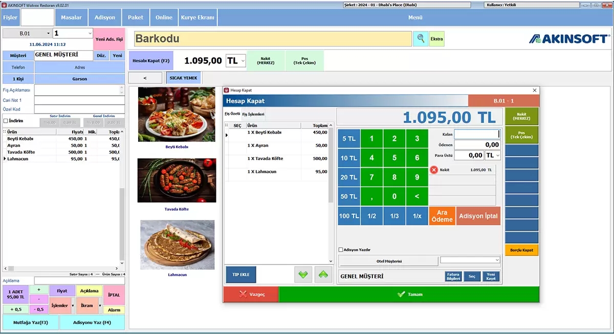 Akınsoft%20Wolvox%20Restoran%20Lite